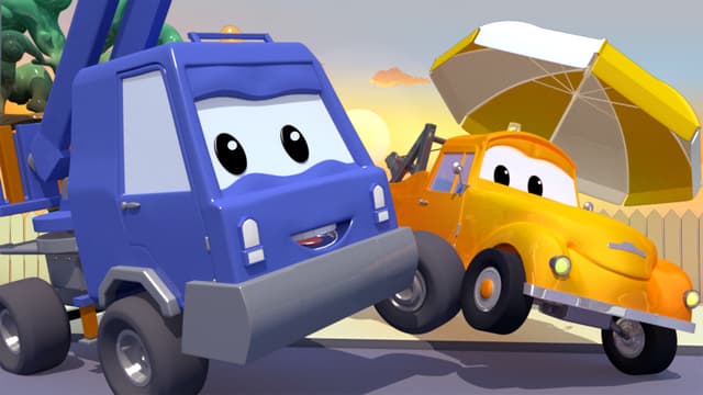S01:E14 - Candy Car / Cherry Picker Truck / Police Car / Fire Truck