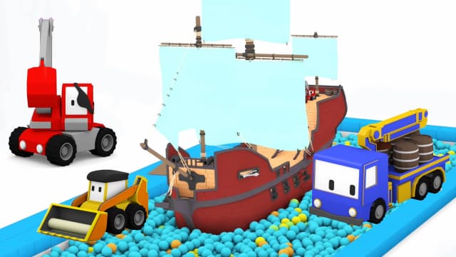 S01:E15 - Learn With Tiny Trucks: The Pirate Ship