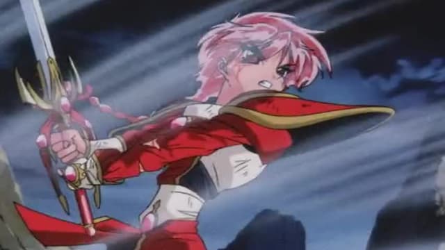 Magic Knight Rayearth, Ep 28 - Hikaru and Lantis' Dangerous Journey