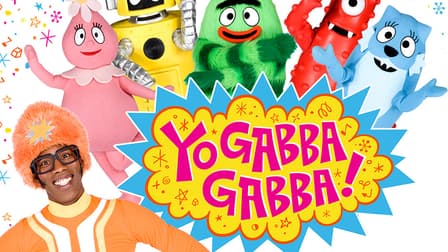 Yo Gabba Gabba Season 4 Volume 1 region 4 DVD (kids tv series)  9317731111563