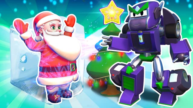 S01:E02 - Especial De Navidad : Auto Robot Salva a Santa!