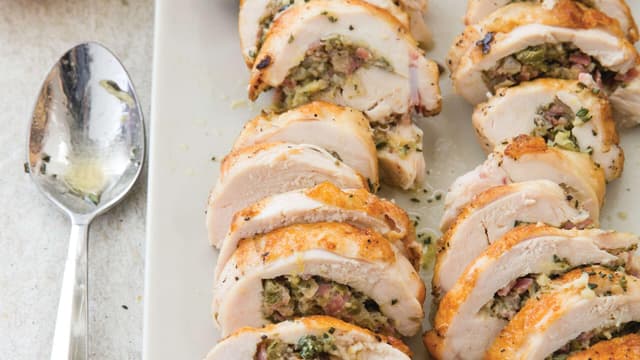 S09:E22 - Four-Star Stuffed Chicken Breasts