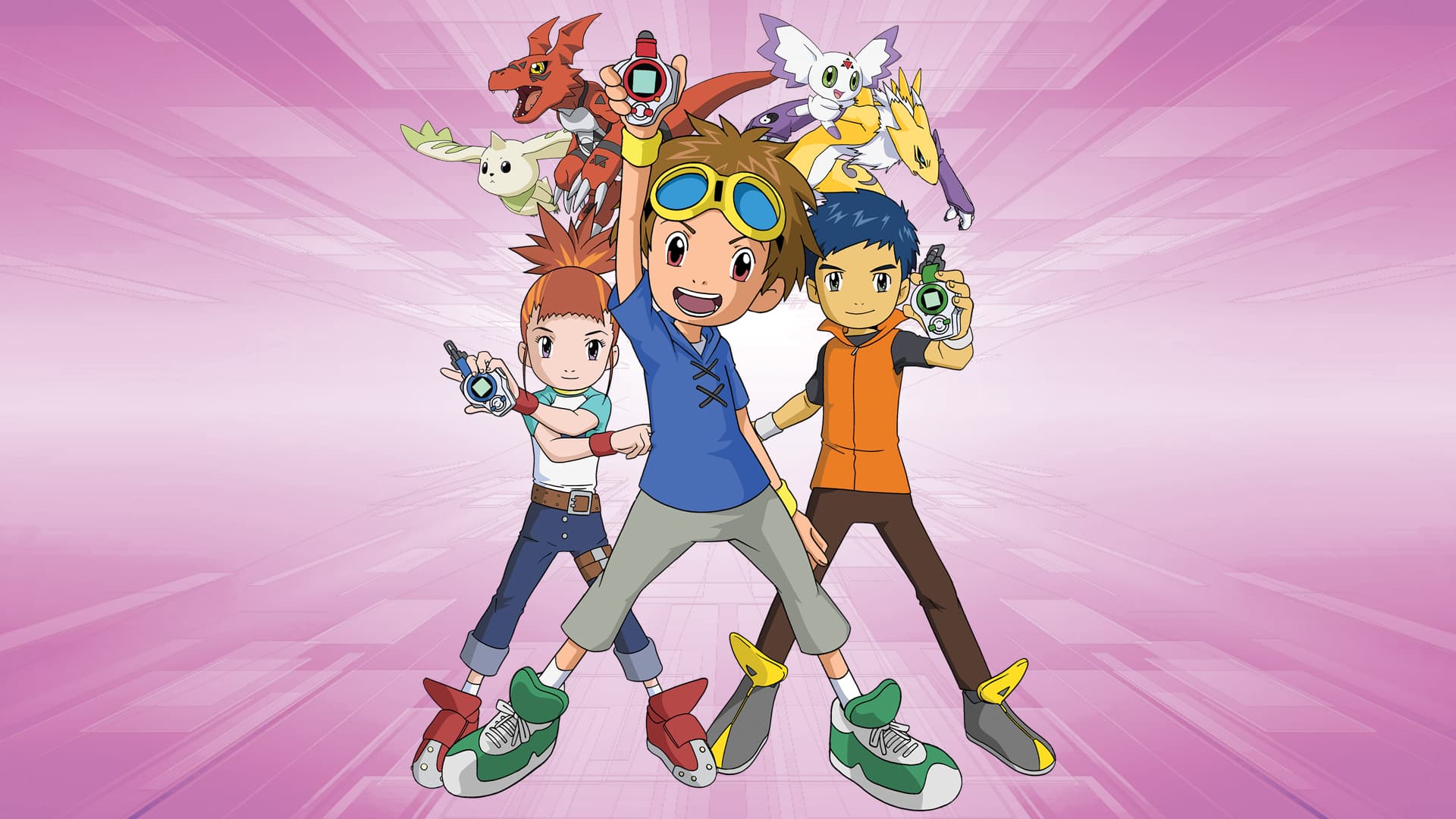 Onde assistir à série de TV Digimon Tamers em streaming on-line