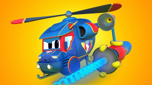 S01:E04 - Navidad : Super Helicoptero Salva El Día Con Su Laser