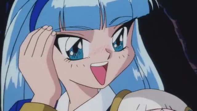 Magic Knight Rayearth, Ep 14 - Hikaru, Umi, and Fuu's Unyielding Wish