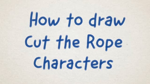 How to watch and stream How to Draw Ghost from Cut the Rope - Magic - 2017  on Roku