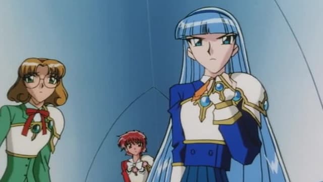 Magic Knight Rayearth, Ep 44 - A Serious Match - Umi vs. Tarta and Tatra!