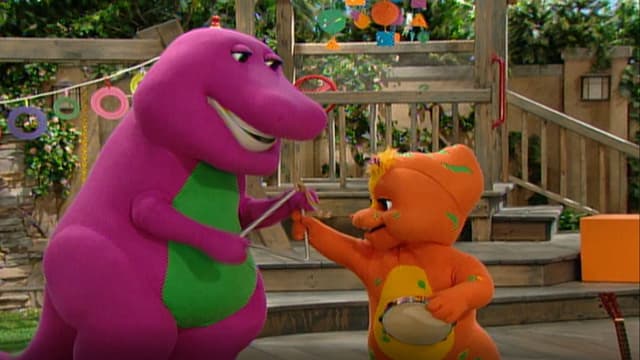 Watch Barney & Friends S10E1004  Shapes/Colors Free TV  Tubi