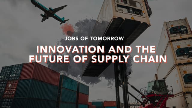 S01:E03 - Innovation and the Future of Supply Chain