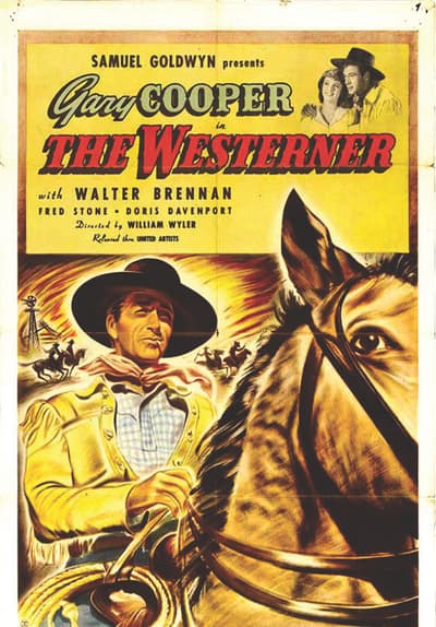 Watch The Westerner (1939) Full Movie Free Online Streaming | Tubi