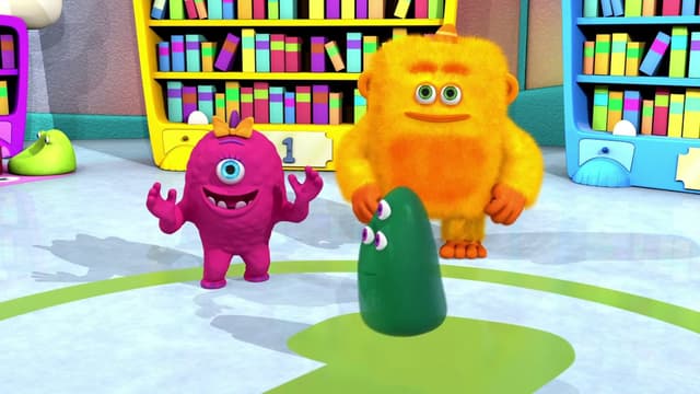 S01:E08 - Big Burp Monster at the Library