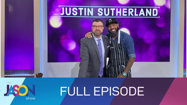 S09:E162 - Chef Justin Sutherland, Jason Chats With Colin Farrell About His New Show "Sugar"